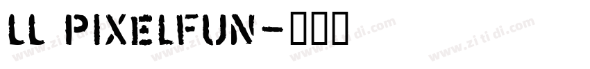 LL PixelFun字体转换